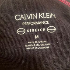 Calvin Klein black biker shorts
